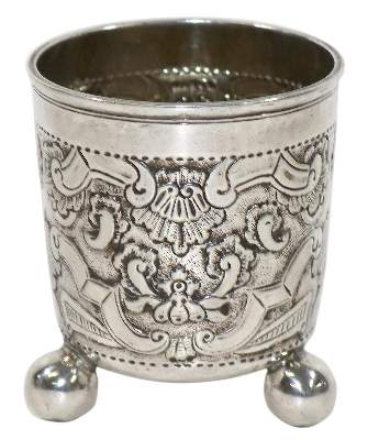 Bild Nr.1: 132-2267 Moskau Barockbecher.: (Silber, Russland)