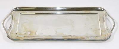Bild Nr.1: 132-2272 Silbertablett Spanien: (Silber)