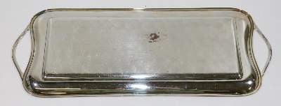 Bild Nr.2: 132-2272 Silbertablett Spanien: (Silber)