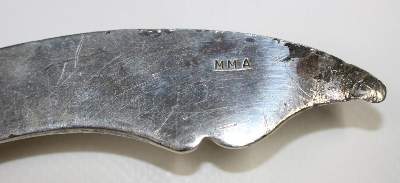 Bild Nr.3: 132-2274 Brieföffner MMA: (Silber, Versilbertes)