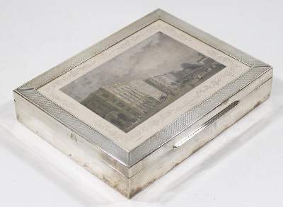 Bild Nr.3: 132-2280 Zigarrendose Johann Franz: (Silber)