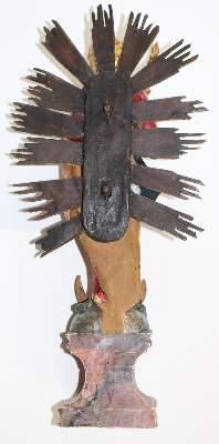 Bild Nr.2: 132-2285 Mondsichel-Madonna: (Skulpturen - Plastiken, Volkskunst)