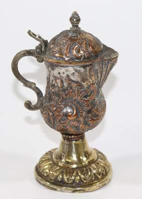 Bild Nr.1: 132-2322 Abendmahlskännchen barock.: (Volkskunst, Religiöse Volkskunst)