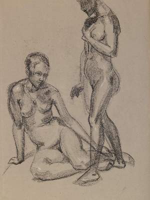 Bild Nr.3: 132-2403 Aktdarstellungen.: (Varia, Erotika - Galantes)