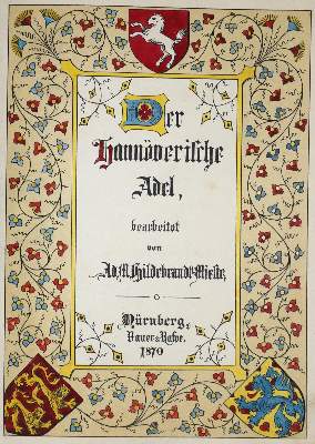 Bild Nr.1: 132-257 Hildebrandt,A.M.: (Genealogie und Heraldik, Hannover)