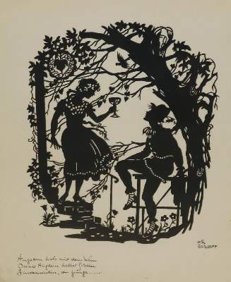 Bild Nr.2: 132-2576 Scherenschnitte.: (Varia)