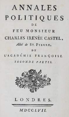 Bild Nr.1: 132-266 Saint-Pierre,C.I. Castel de.: (Politik und Staatswissenschaften)