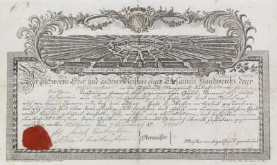 Bild Nr.1: 132-2673 Gesellenbrief.: (Deutschland, Karlsruhe)