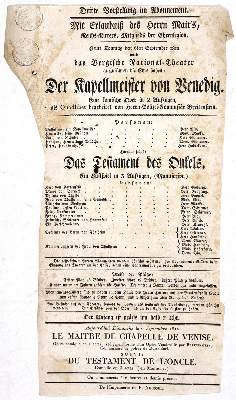 Bild Nr.2: 132-290 Theaterzettel.: (Film - Theater - Tanz)