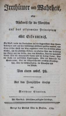 Bild Nr.1: 132-293 (Saint-Martin,L.C.de).: (Freimaurerei)