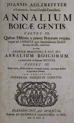 Bild Nr.1: 132-3 Adlzreitter,J.: (Alte Drucke, Handschriften und Theologie)