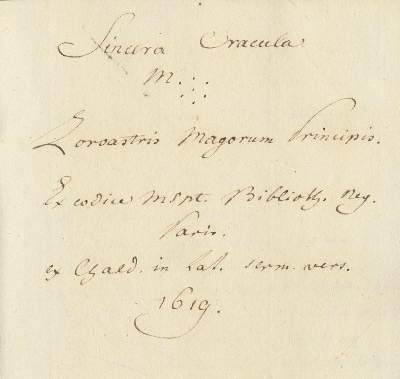 Bild Nr.2: 132-301 Vade mecum: (Grenzwissenschaften und Okkultismus, Handschriften)