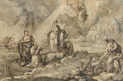 Bild Nr.1: 132-3043 Anonymer Barockkünstler: (Künstlergraphik)