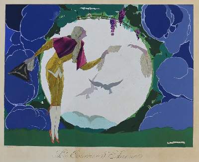 Bild Nr.1: 132-3060 Brunelleschi, Umberto: (Künstlergraphik, Art Deco)