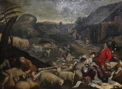 Bild Nr.1: 132-3077 Bassano, Francesco II: (Künstlergraphik)