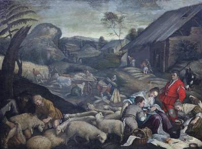 Bild Nr.2: 132-3077 Bassano, Francesco II: (Künstlergraphik)
