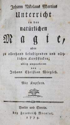 Bild Nr.1: 132-308 Wiegleb,J.C.: (Grenzwissenschaften und Okkultismus)