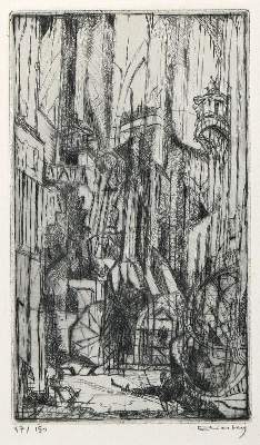 Bild Nr.3: 132-3110 Beuer, W. Wolfgang: (Künstlergraphik)
