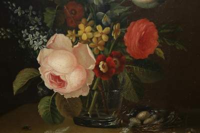 Bild Nr.2: 132-3121 Blumenstillleben: (Künstlergraphik)