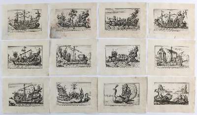 Bild Nr.4: 132-3123 Bocquet, Nicolas: (Künstlergraphik)