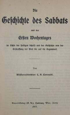 Bild Nr.1: 132-315 Conradi,L.R.: (Judaica)