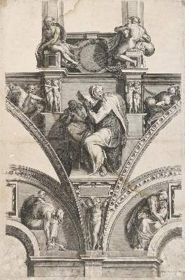 Bild Nr.1: 132-3158 Buonarotti, Michelangelo: (Künstlergraphik)