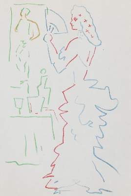 Bild Nr.1: 132-3195 Cocteau, Jean: (Künstlergraphik)