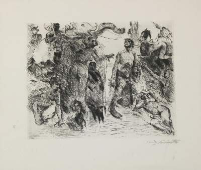 Bild Nr.1: 132-3208 Corinth, Lovis: (Künstlergraphik)