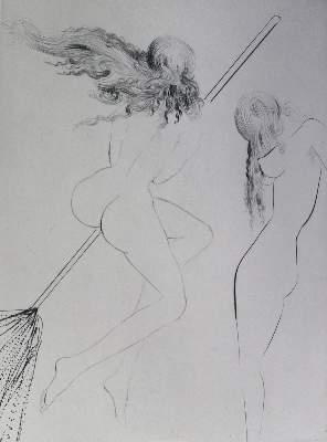 Bild Nr.6: 132-3225 Goethe,J.W.v.: (Künstlergraphik, Dali)