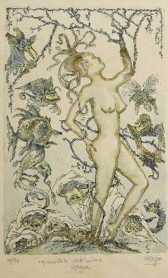 Bild Nr.2: 132-3246 Daphne.: (Künstlergraphik)
