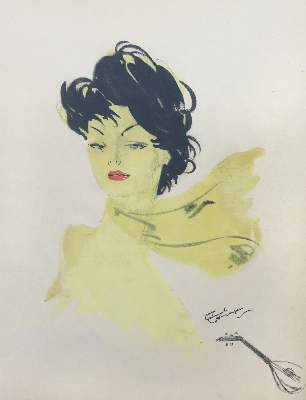 Bild Nr.3: 132-3269 Domergue, Jean-Gabriel: (Künstlergraphik)