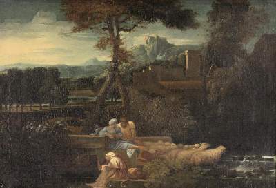 Bild Nr.1: 132-3293 Dughet, Gaspard (auch Poussin): (Künstlergraphik)