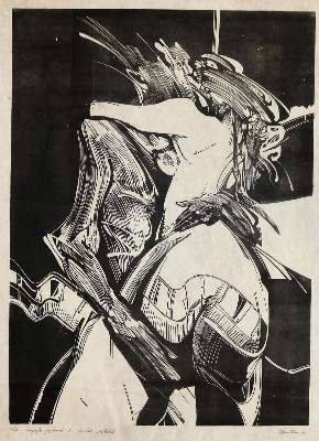 Bild Nr.1: 132-3295 Dumitrescu, Natalia: (Künstlergraphik)