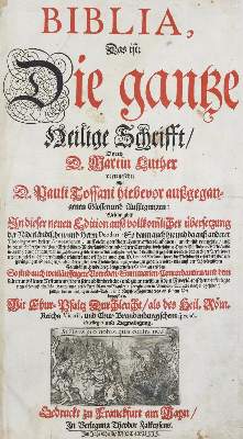 Bild Nr.1: 132-33 Biblia germanica.: (Bibeln)