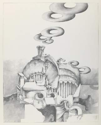 Bild Nr.4: 132-3304 Eggers, W.P. Eberhard: (Künstlergraphik)