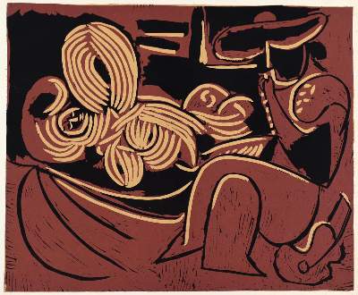 Bild Nr.1: 132-3343 Picasso, Pablo: (Künstlergraphik, Erotika - Galantes)