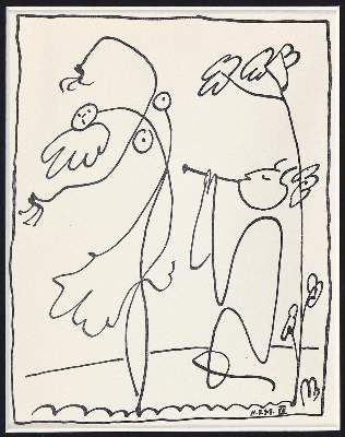 Bild Nr.3: 132-3343 Picasso, Pablo: (Künstlergraphik, Erotika - Galantes)