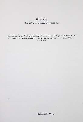 Bild Nr.1: 132-3352 Nierhoff, A, und M.Wieland.: (Künstlergraphik, Fetting, Appelt)