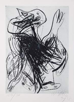 Bild Nr.10: 132-3352 Nierhoff, A, und M.Wieland.: (Künstlergraphik, Fetting, Appelt)