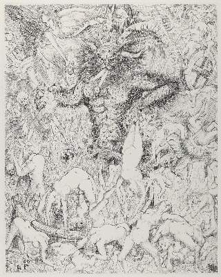 Bild Nr.1: 132-3371 Foujita, Leonard Tsuguharu: (Künstlergraphik)