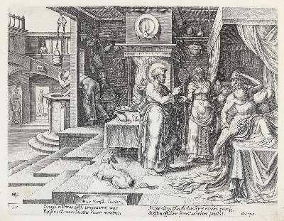 Bild Nr.1: 132-3393 Galle, Philipp: (Künstlergraphik)