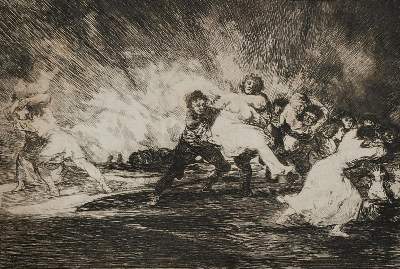 Bild Nr.4: 132-3413 Goya, Francisco de: (Künstlergraphik)