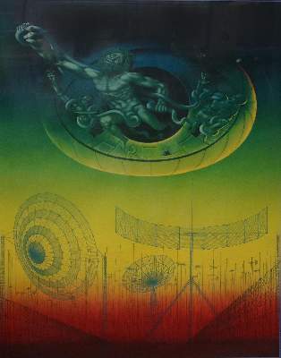 Bild Nr.1: 132-3441 Hausner, Rudolf.: (Künstlergraphik)