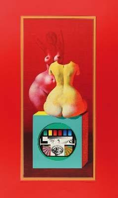 Bild Nr.1: 132-3443 Hausner, Rudolf.: (Künstlergraphik)