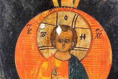 Bild Nr.5: 132-3491 Gottesmutter des Zeichens.: (Künstlergraphik, Ikonen)