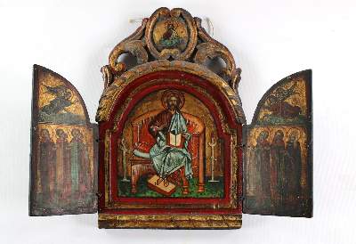 Bild Nr.6: 132-3497 Heiliger Nikolaus von Myra.: (Künstlergraphik, Ikonen)