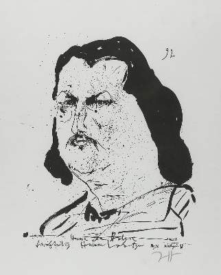 Bild Nr.2: 132-3521 Janssen, Horst: (Künstlergraphik)