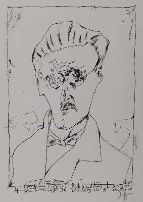 Bild Nr.6: 132-3522 Janssen, Horst: (Künstlergraphik)