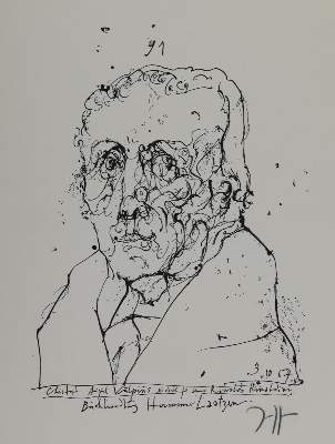 Bild Nr.8: 132-3522 Janssen, Horst: (Künstlergraphik)