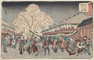 Bild Nr.1: 132-3529 Hiroshige, Utagawa: (Künstlergraphik, Japan)